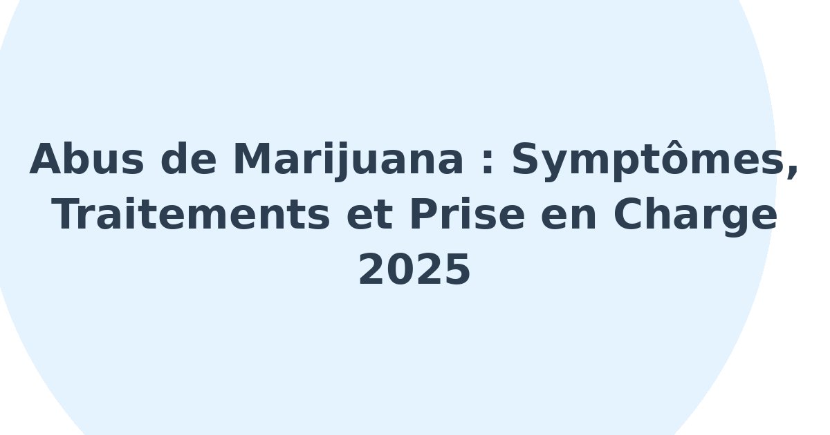 Abus de marijuana