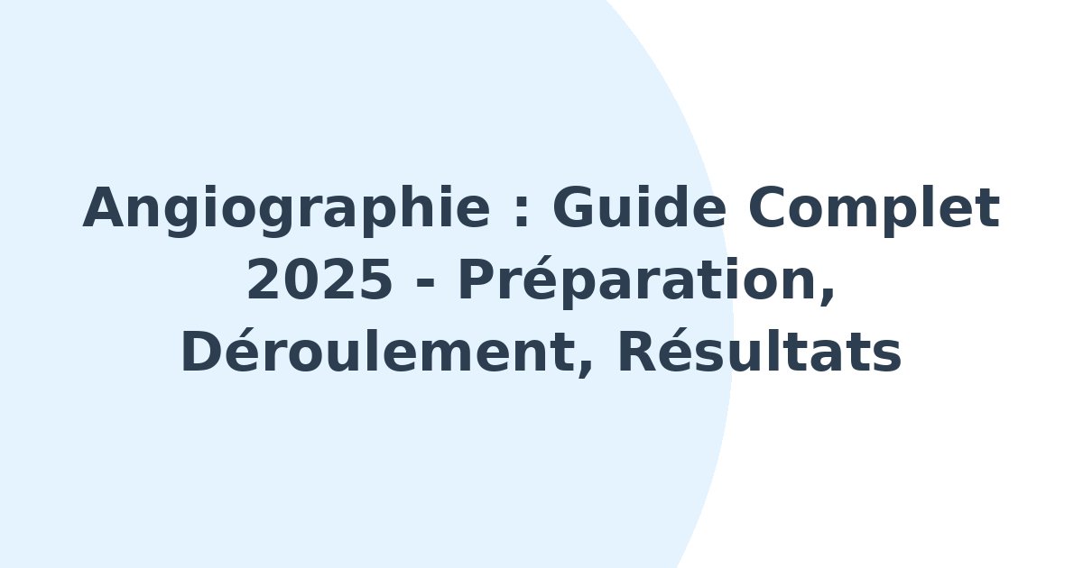 Angiographie
