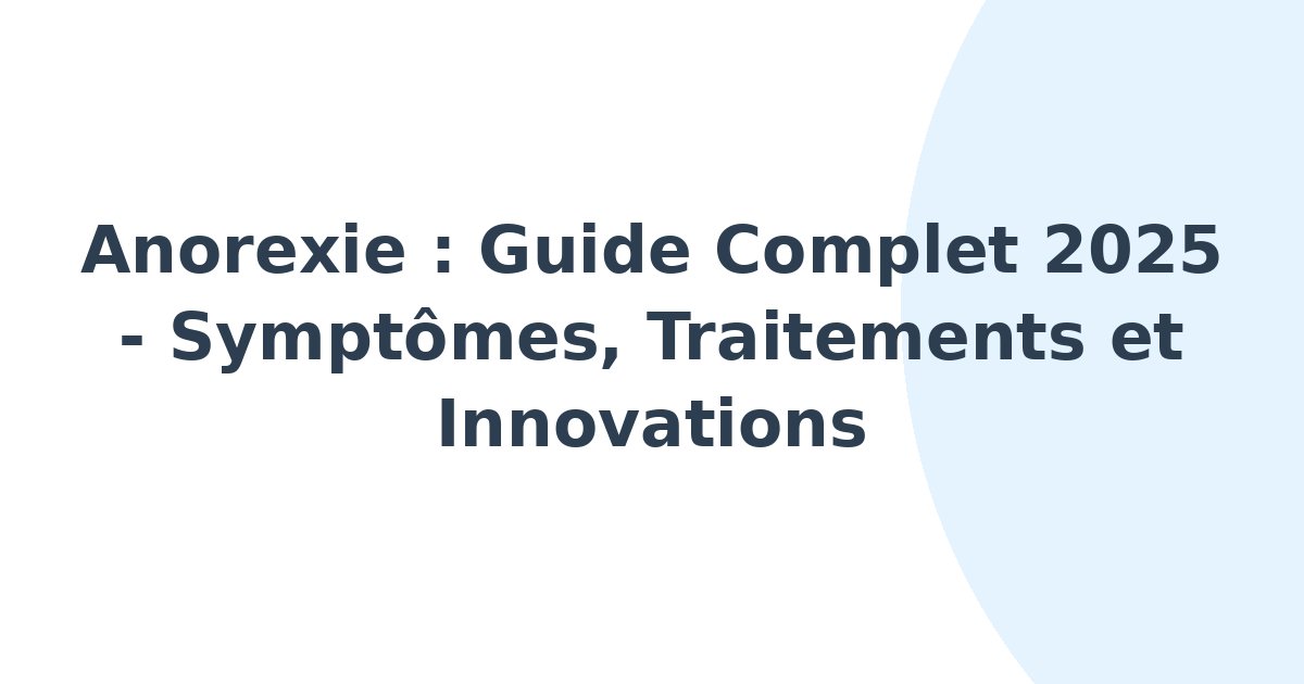 Anorexie