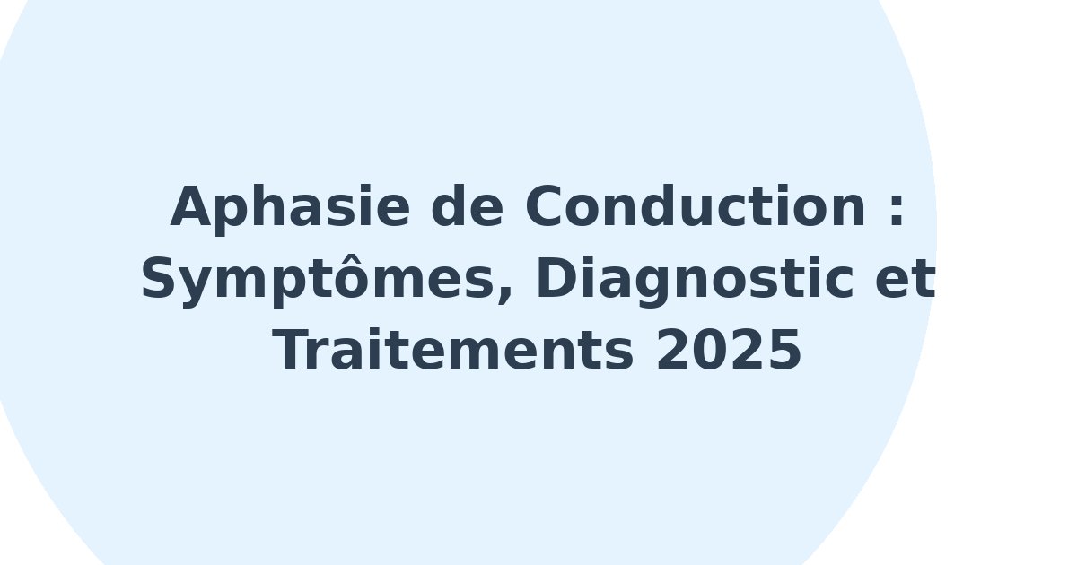 Aphasie de conduction
