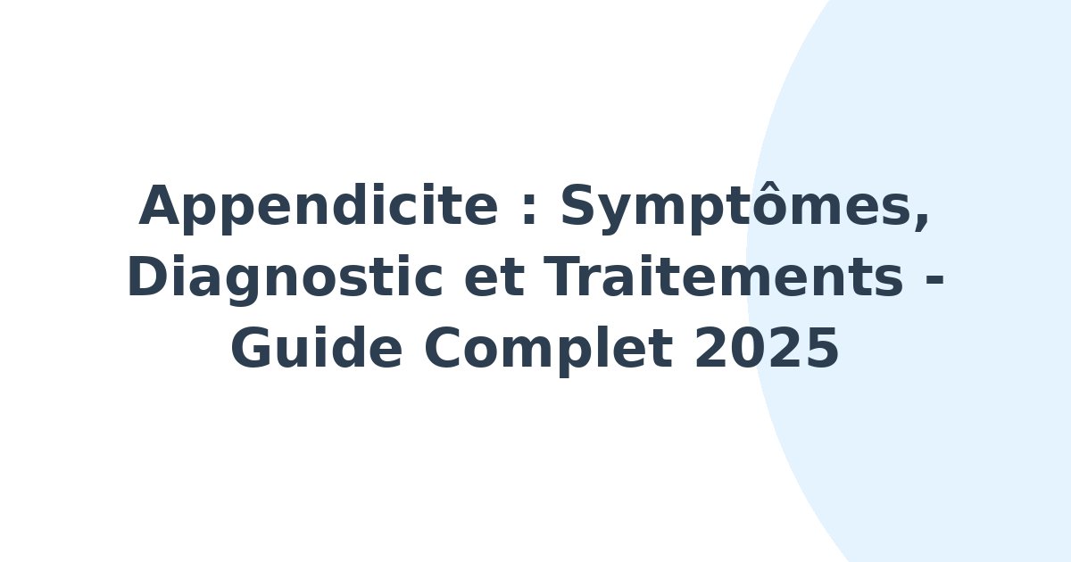 Appendicite