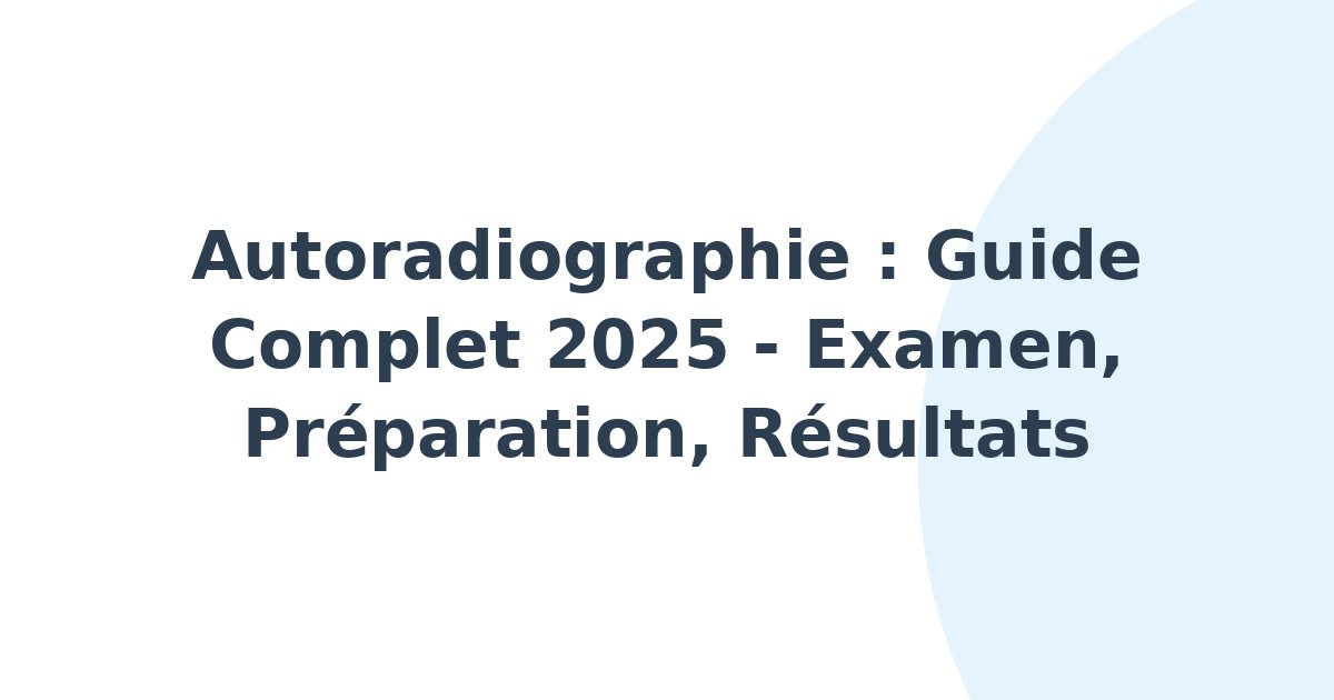 Autoradiographie