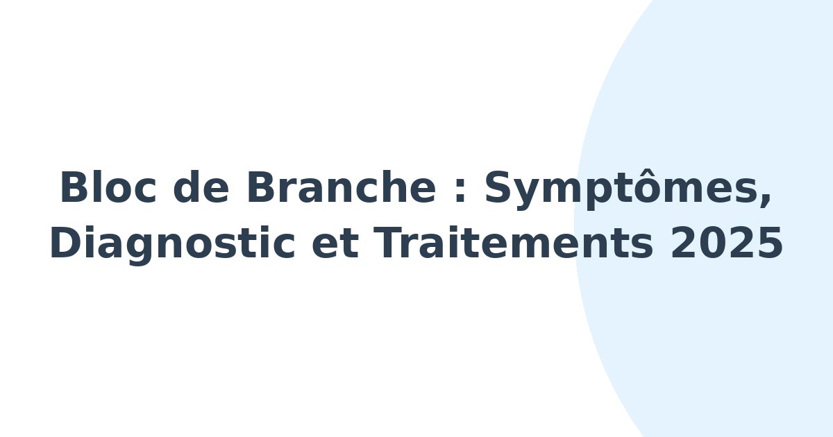 Bloc de branche