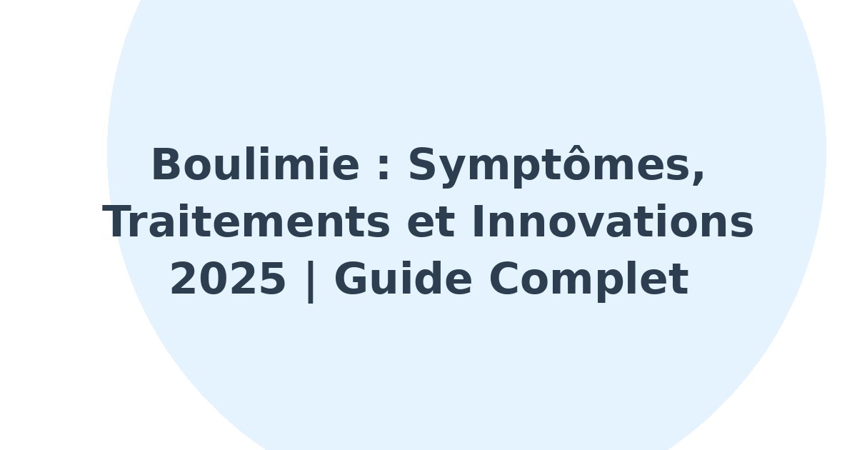 Boulimie