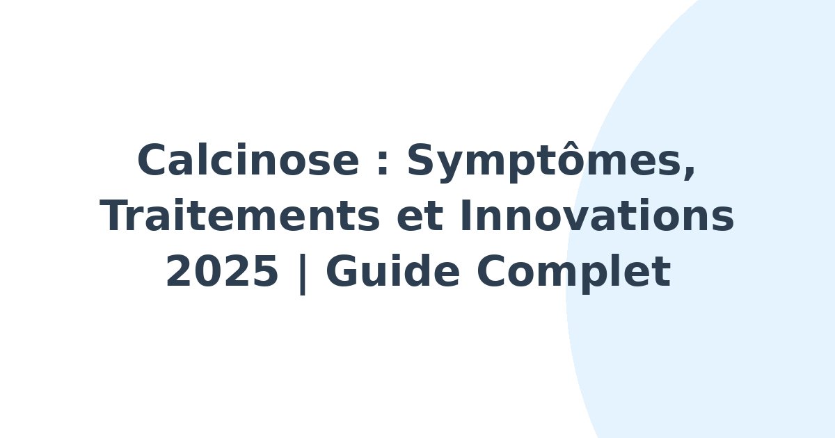 Calcinose