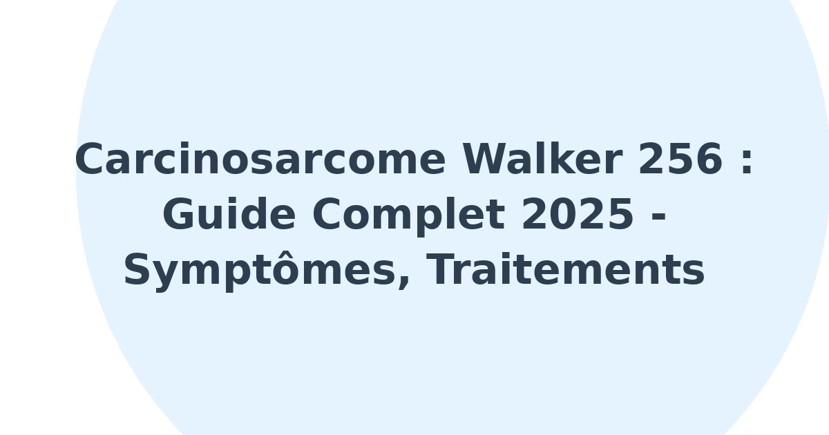Carcinosarcome Walker 256