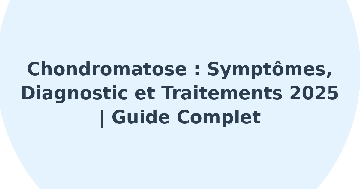 Chondromatose