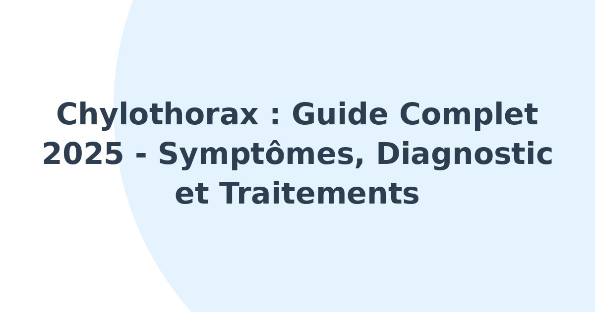 Chylothorax