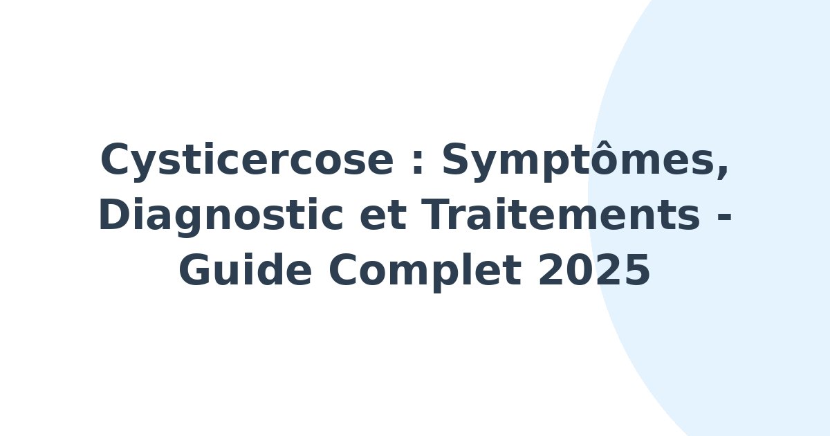 Cysticercose