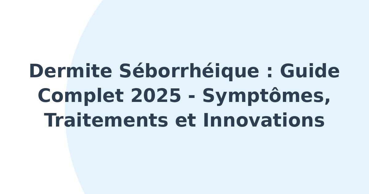 Dermite séborrhéique
