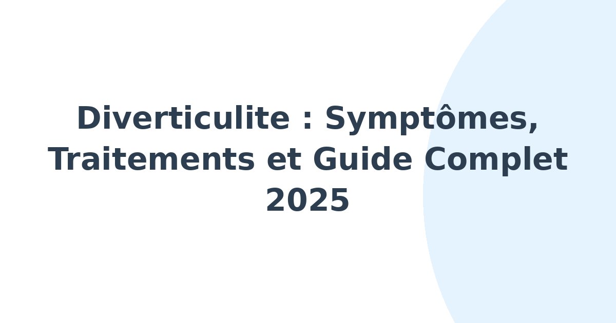 Diverticulite