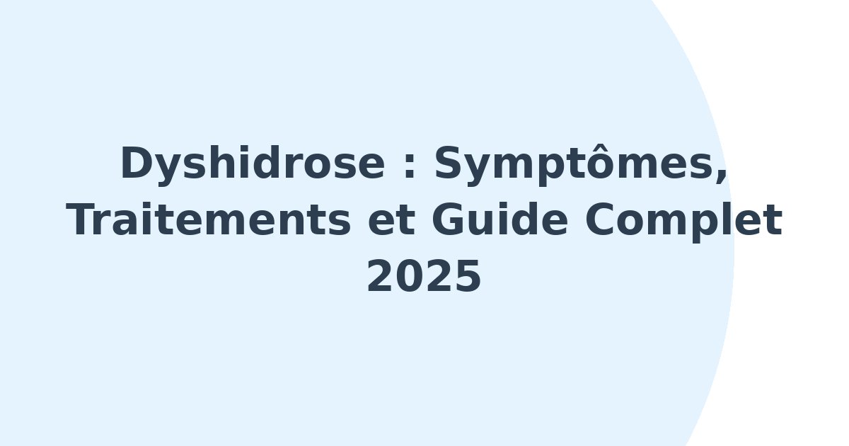 Dyshidrose