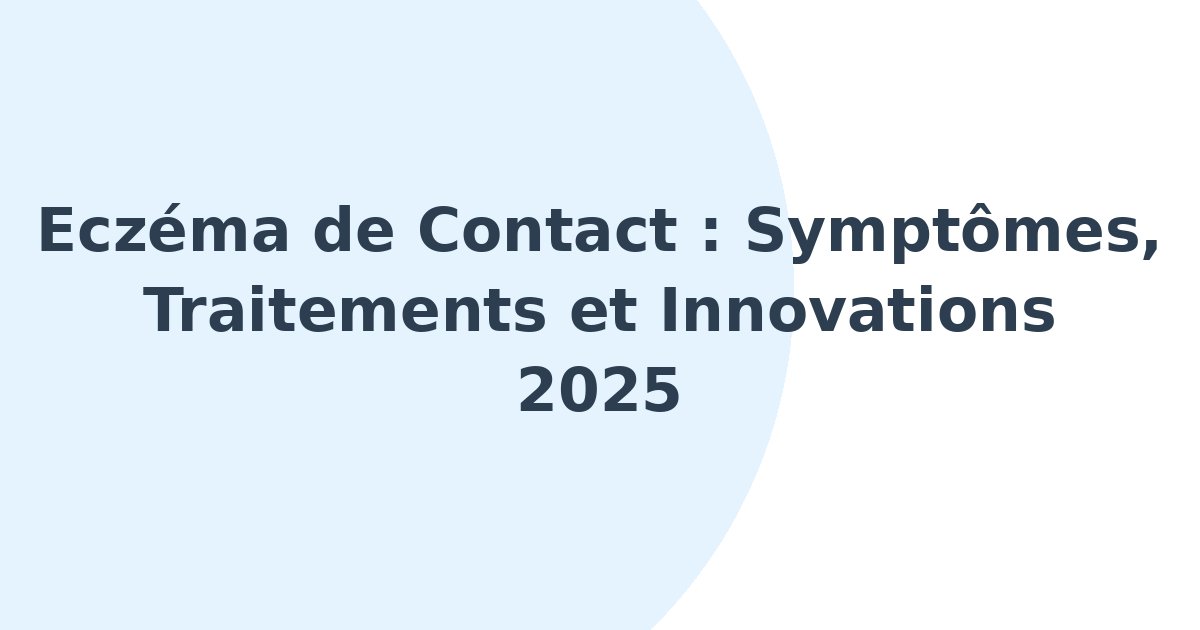 Eczéma de contact