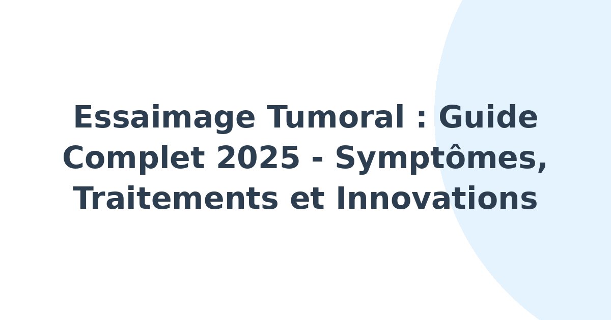 Essaimage tumoral