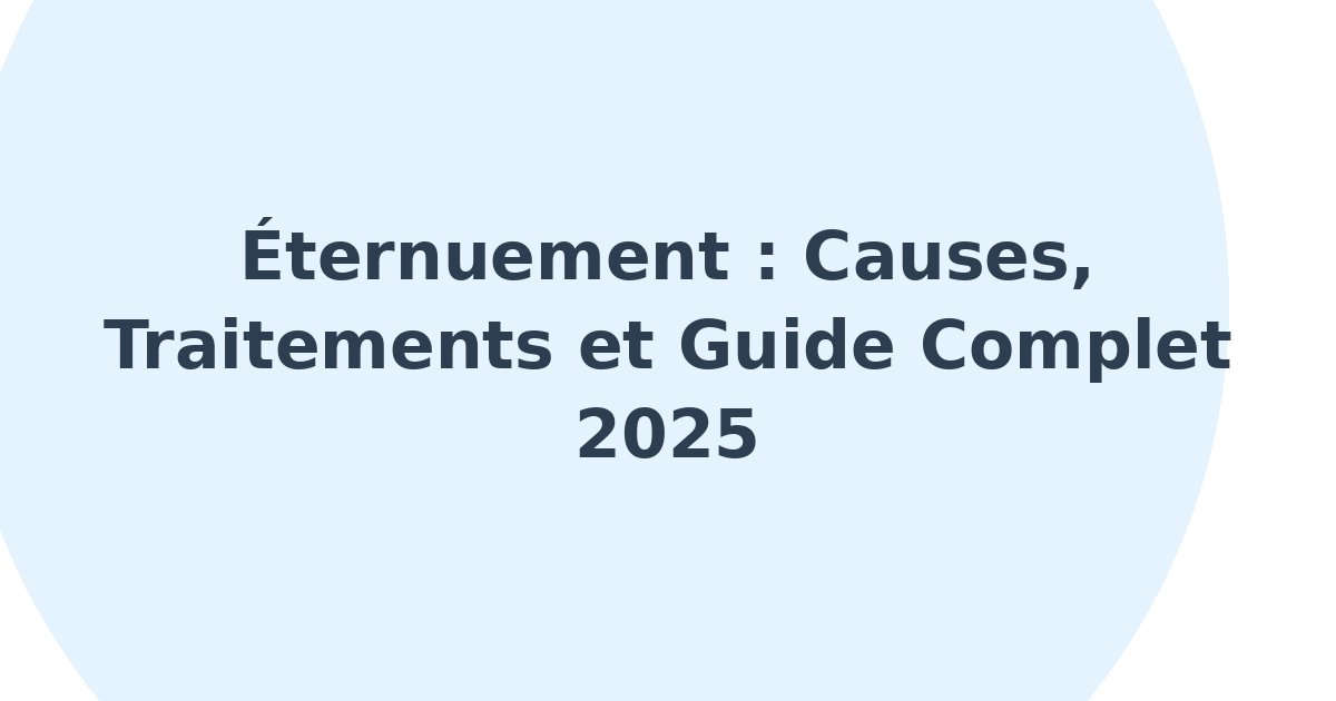 Éternuement