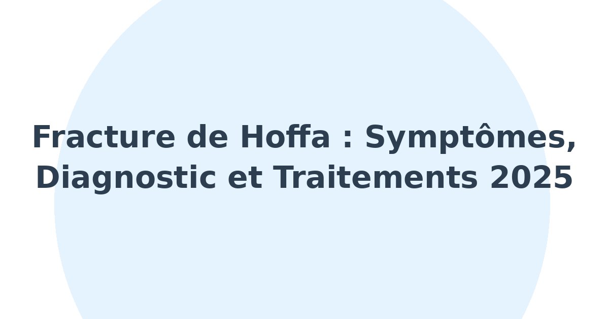 Fracture de Hoffa