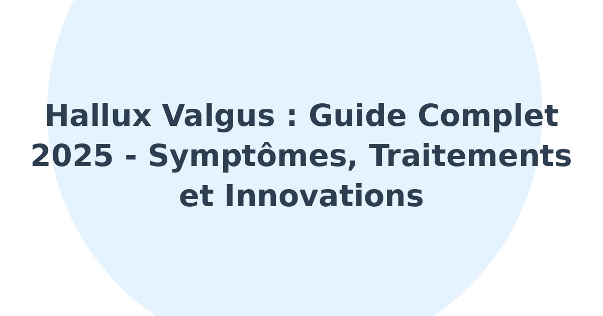 Hallux valgus