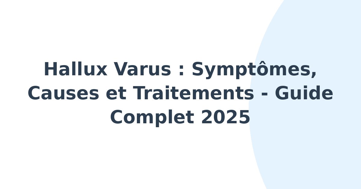 Hallux varus