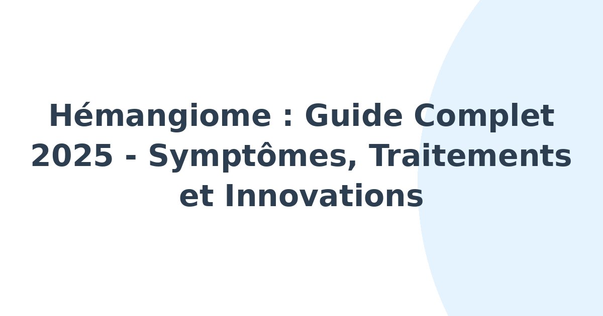 Hémangiome