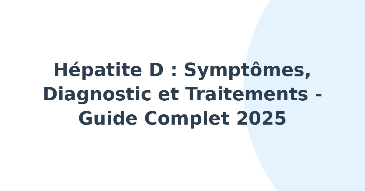 Hépatite D