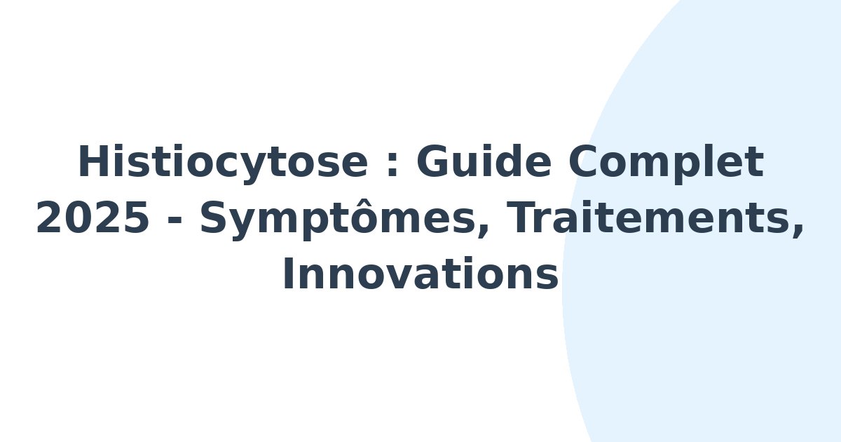 Histiocytose