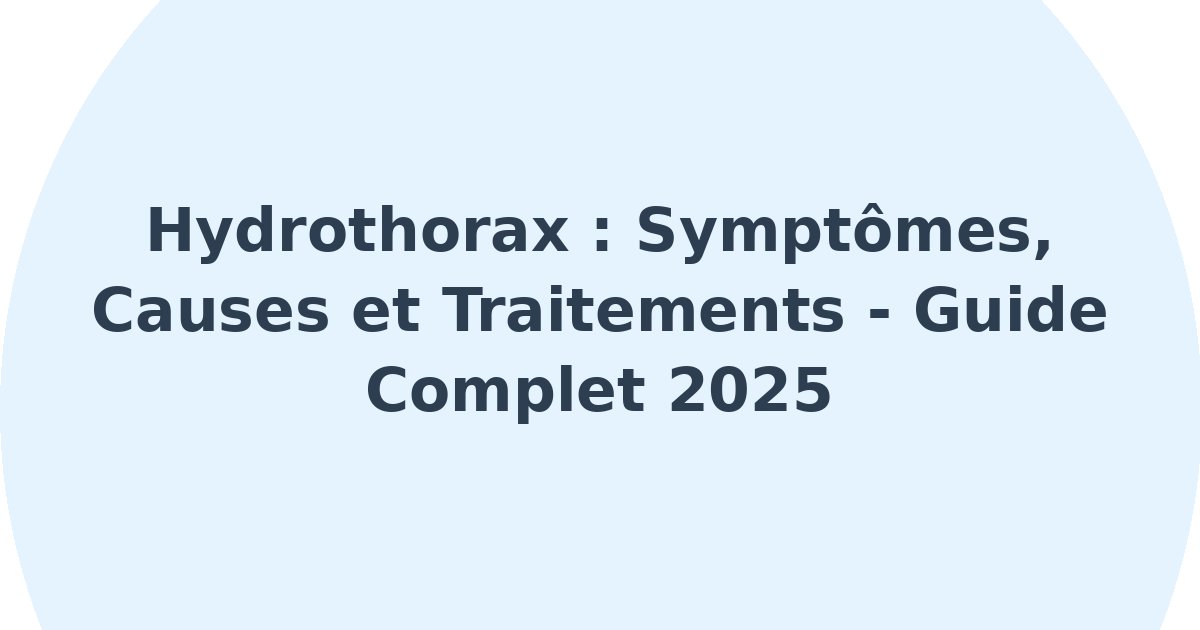 Hydrothorax