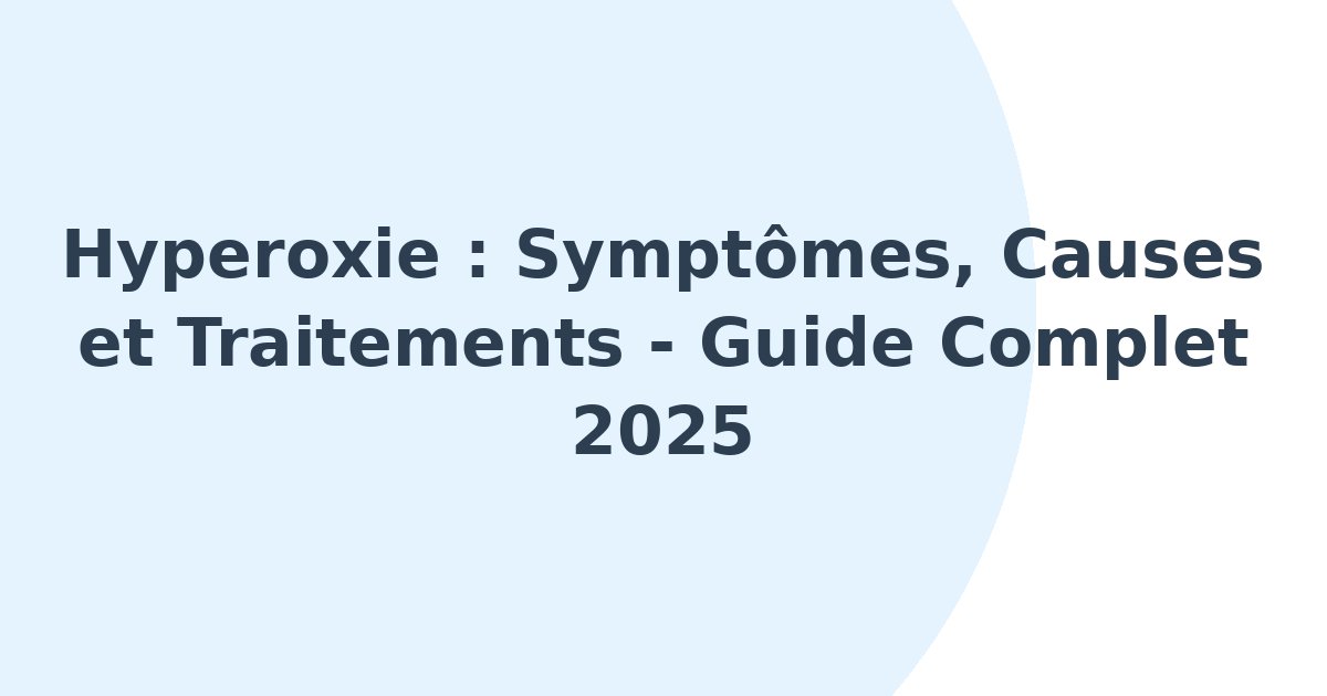 Hyperoxie