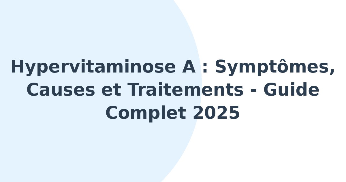 Hypervitaminose A