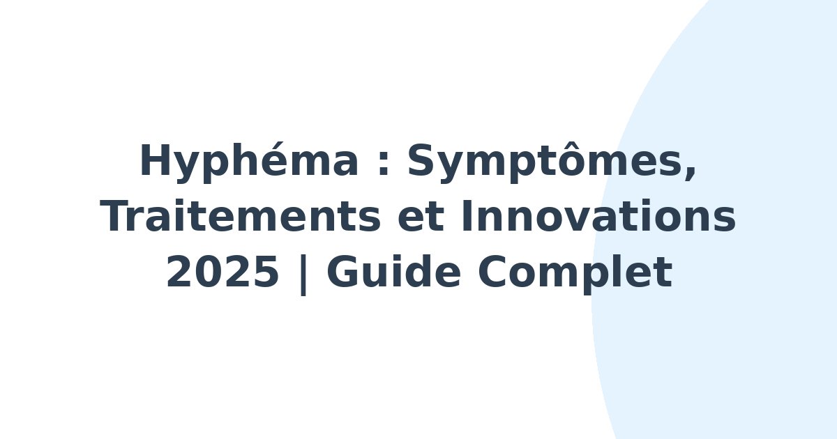 Hyphéma