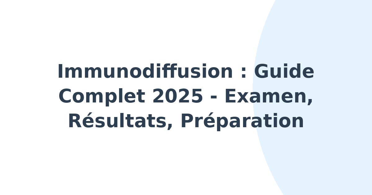 Immunodiffusion