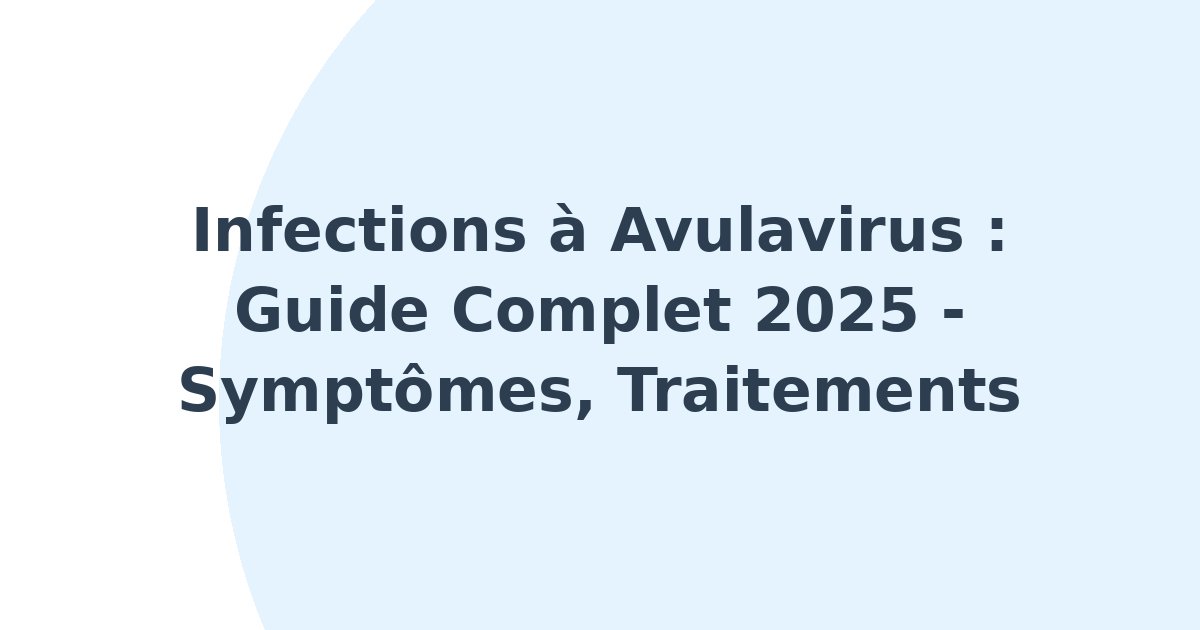 Infections à avulavirus