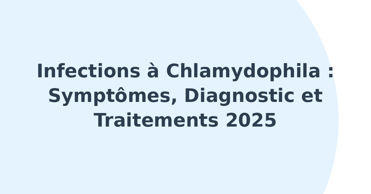 Infections à Chlamydophila
