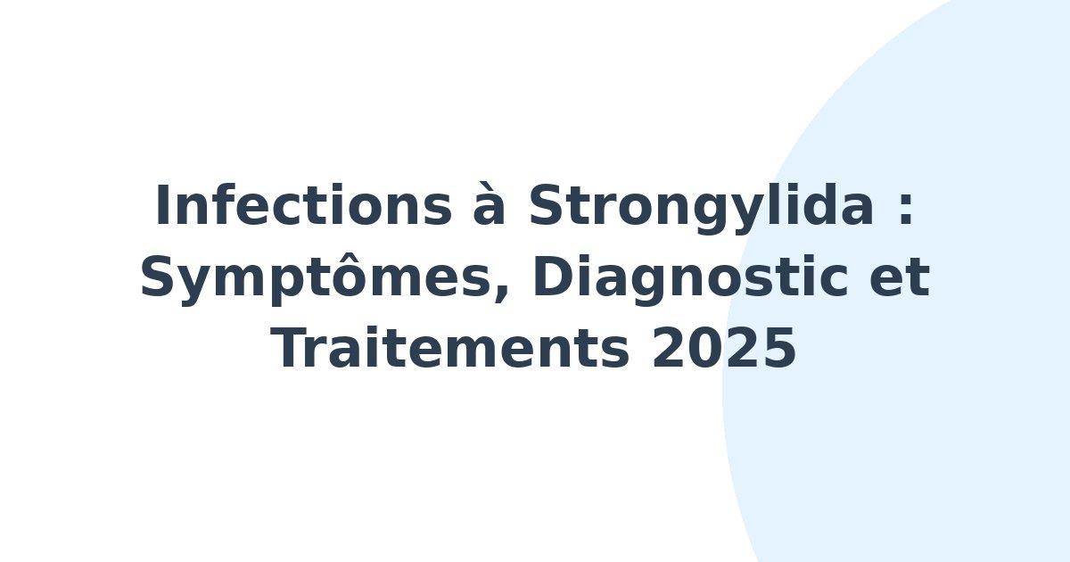 Infections à Strongylida
