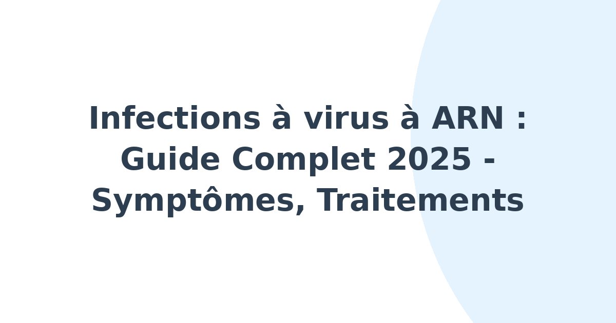 Infections à virus à ARN