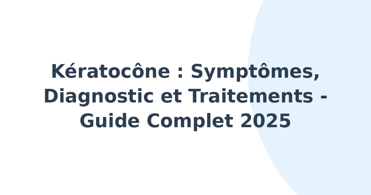 Kératocône