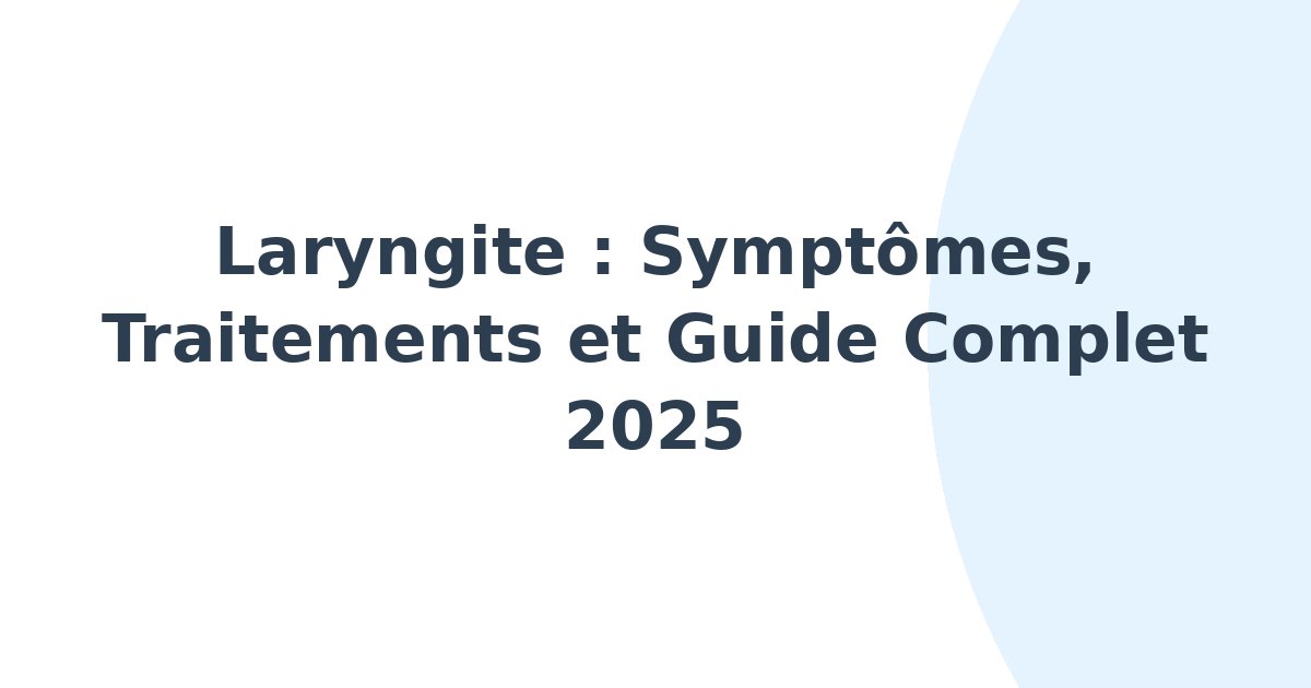 Laryngite