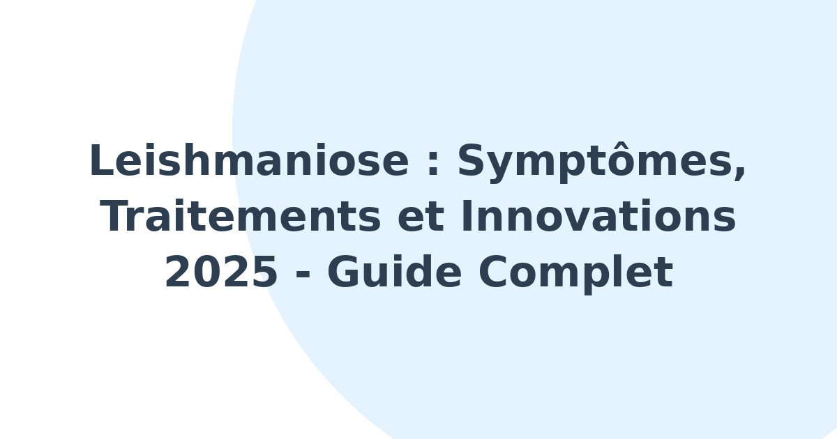 Leishmaniose