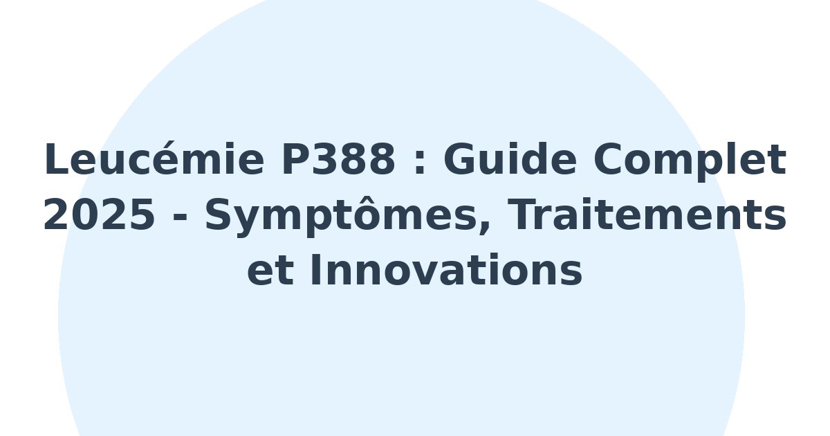 Leucémie P388