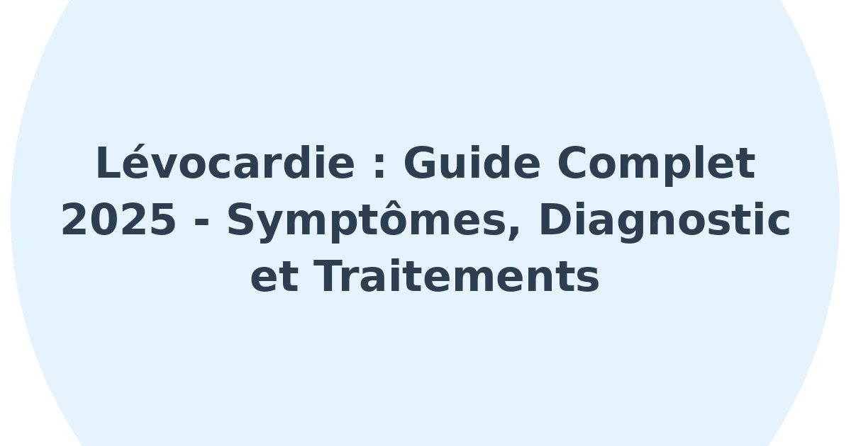 Lévocardie
