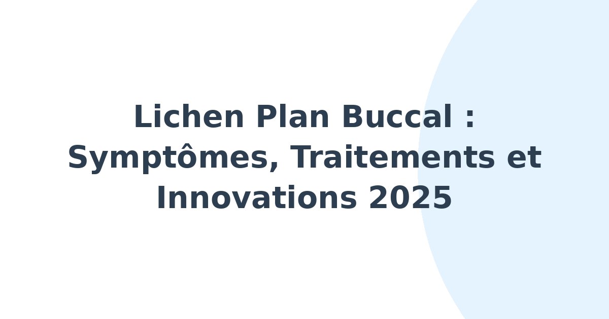 Lichen plan buccal