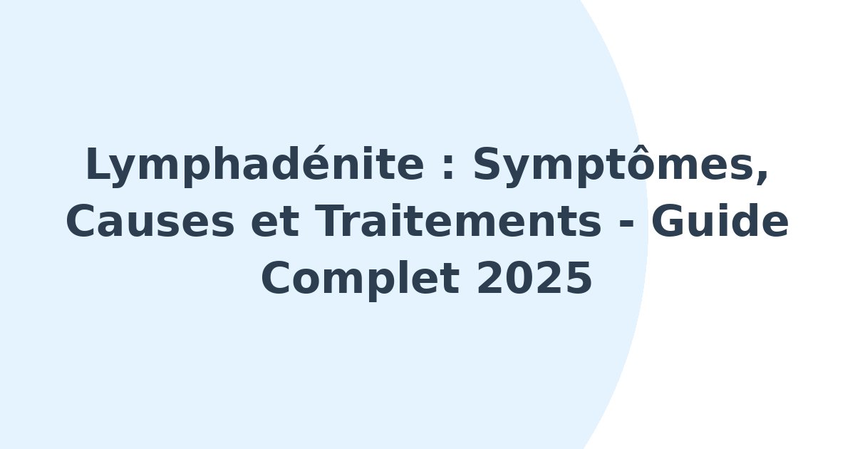 Lymphadénite