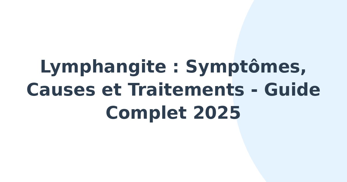Lymphangite
