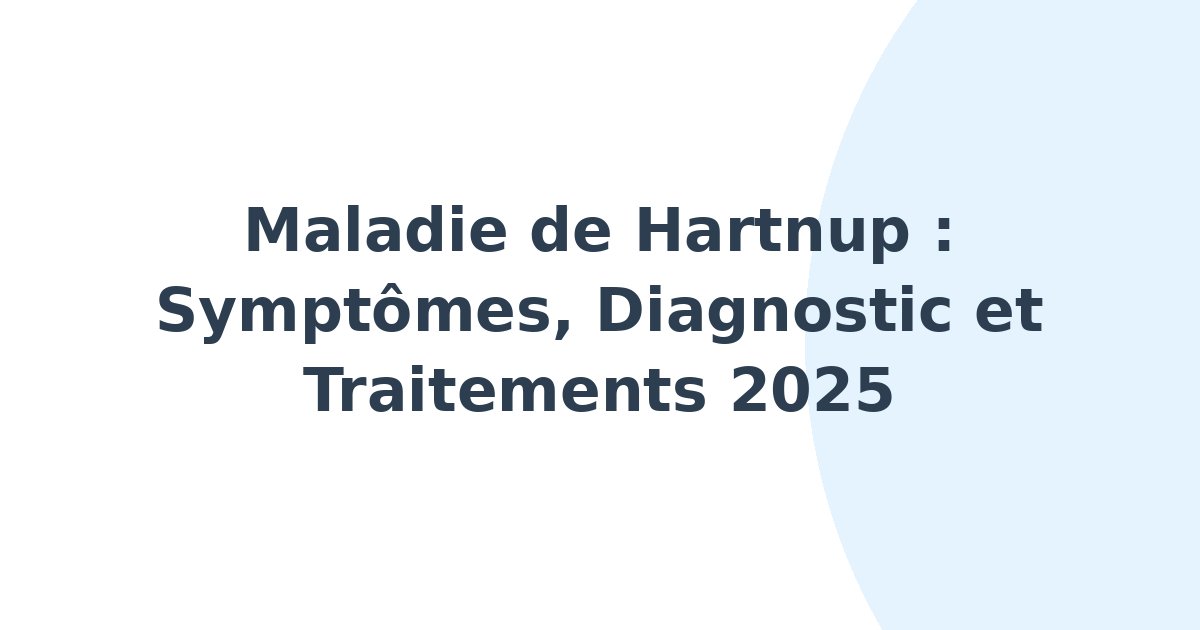 Maladie de Hartnup
