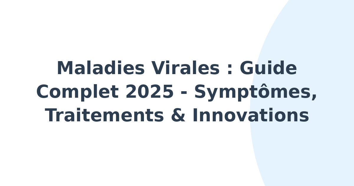 Maladies virales