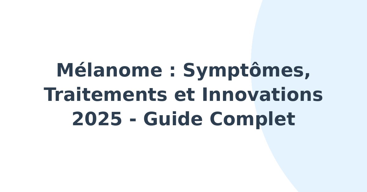 Mélanome