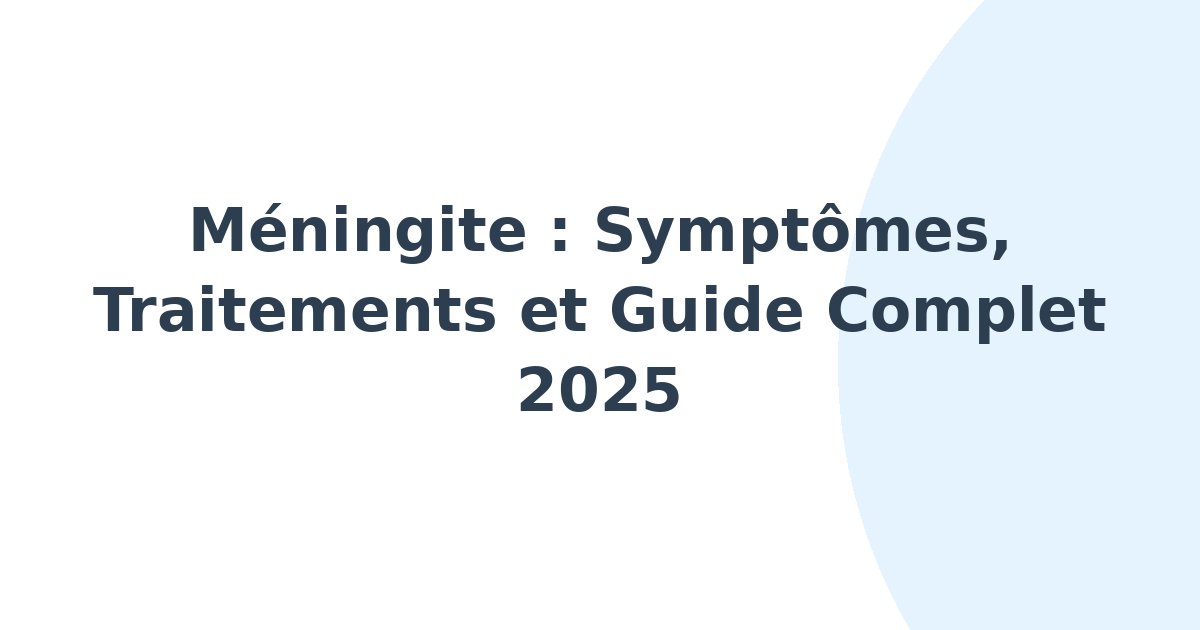 Méningite
