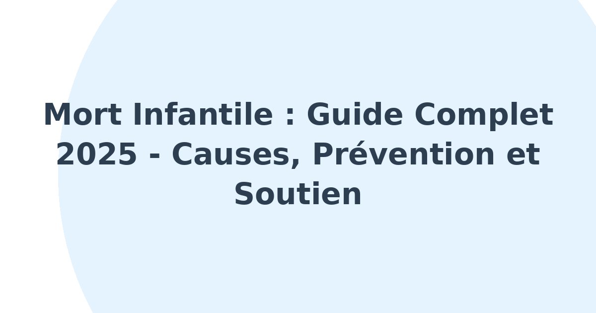 Mort infantile