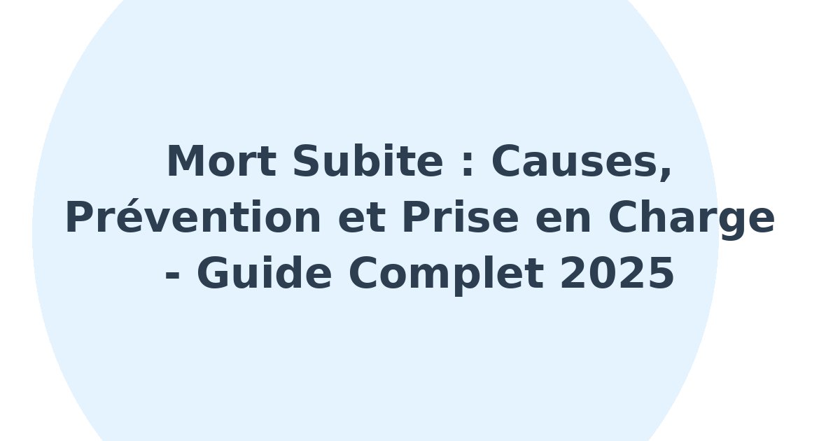 Mort subite