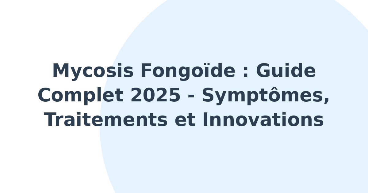 Mycosis fongoïde