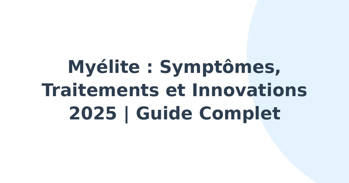 Myélite